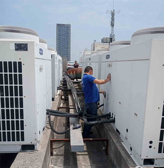 武夷山中央空调制热和不制冷系统维修方法